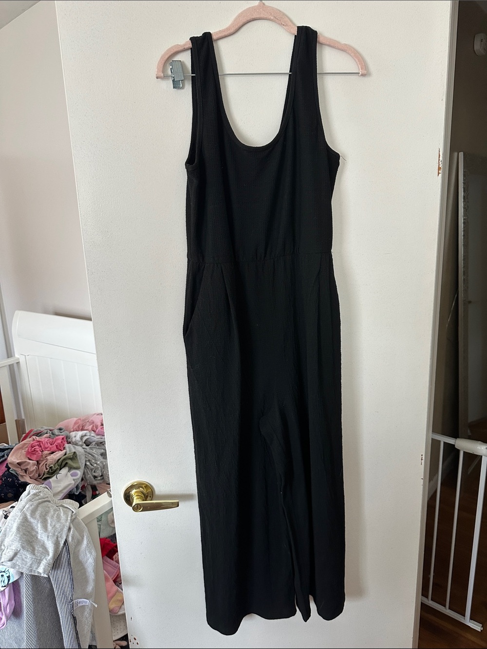 Xhilaration Black Sleeveless jumpsuit